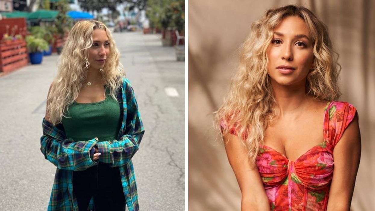 Catherine Bastien. Droite : Catherine Bastien à OD.