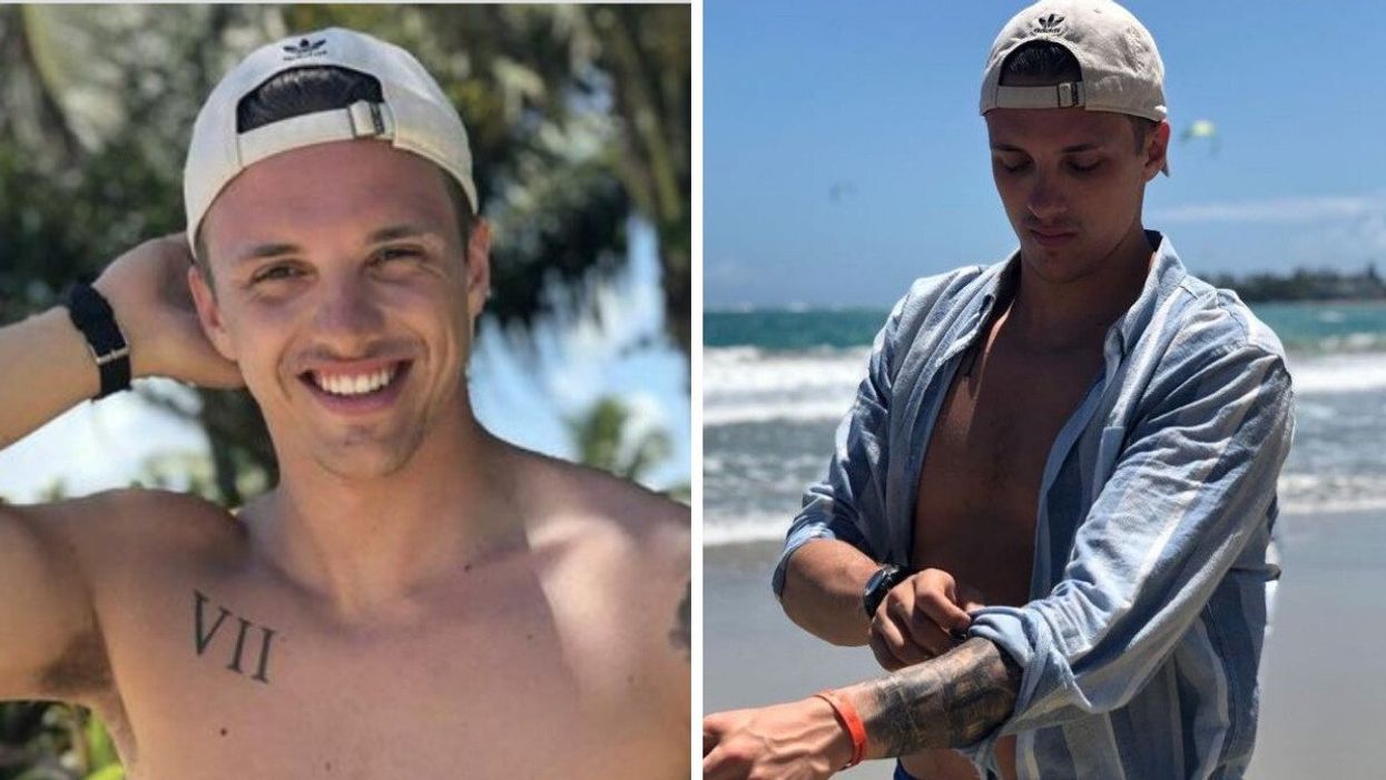 Cedric, le nouvel insulaire de L'île de l'amour.