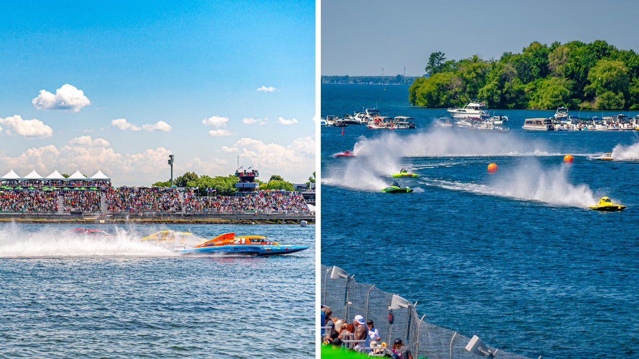 Ces courses d'hydroplane épiques sont de retour en Montérégie en juillet