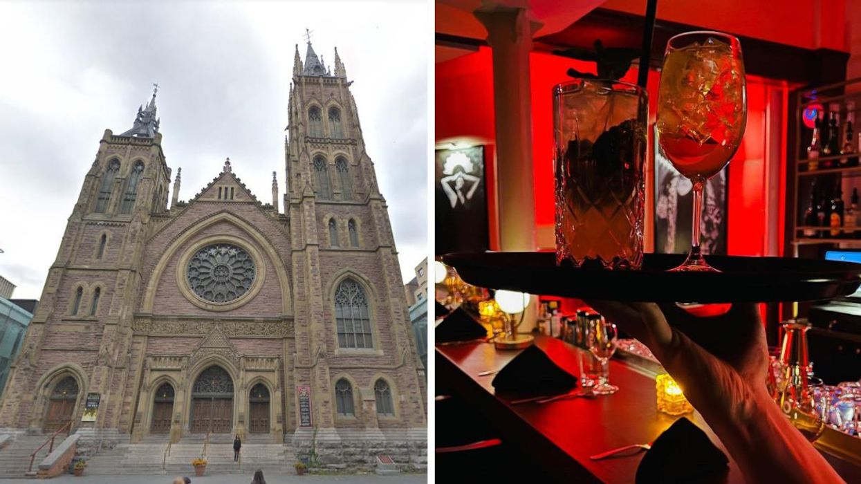 Cette église à Montréal cache un sublime cabaret et, oui, il y a de l'alcool