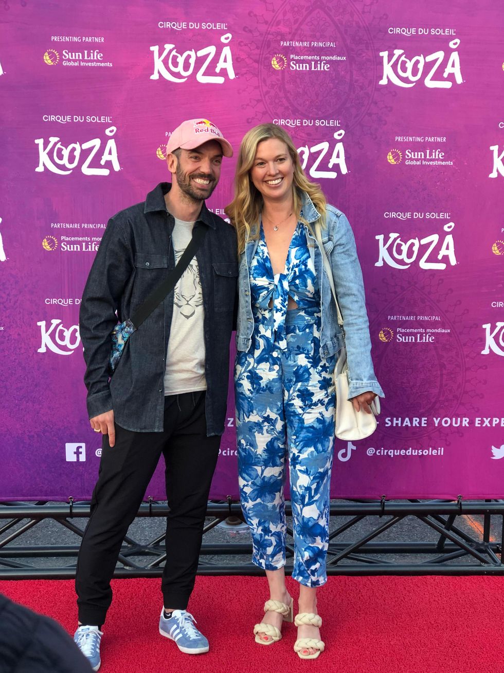 Charles Hamelin et Genevi\u00e8ve Tardif.