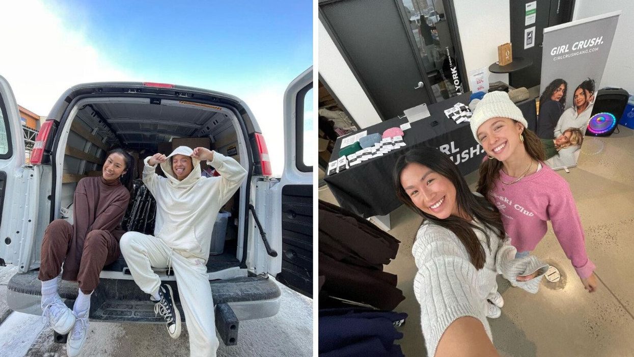 Cindy Cournoyer et Lucie Rhéaume de Girl Crush.