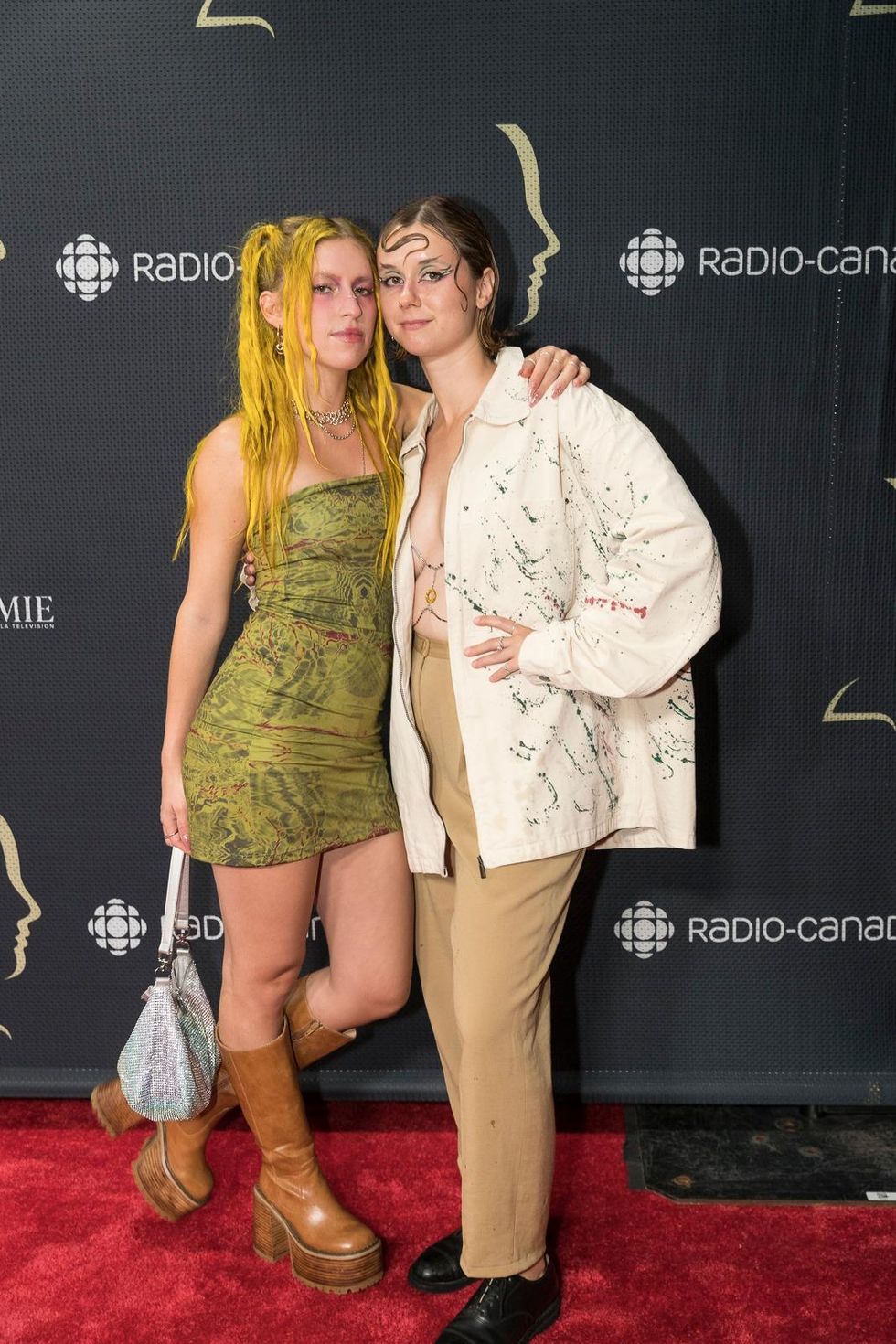 Claudia Bouvette et Marianne Verville aux prix G\u00e9meaux.