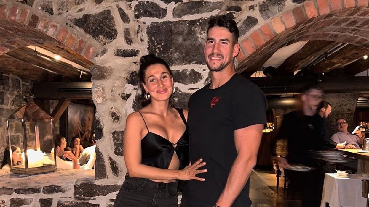 Claudia Dimopoulos d'OD Martinique et son amoureux.