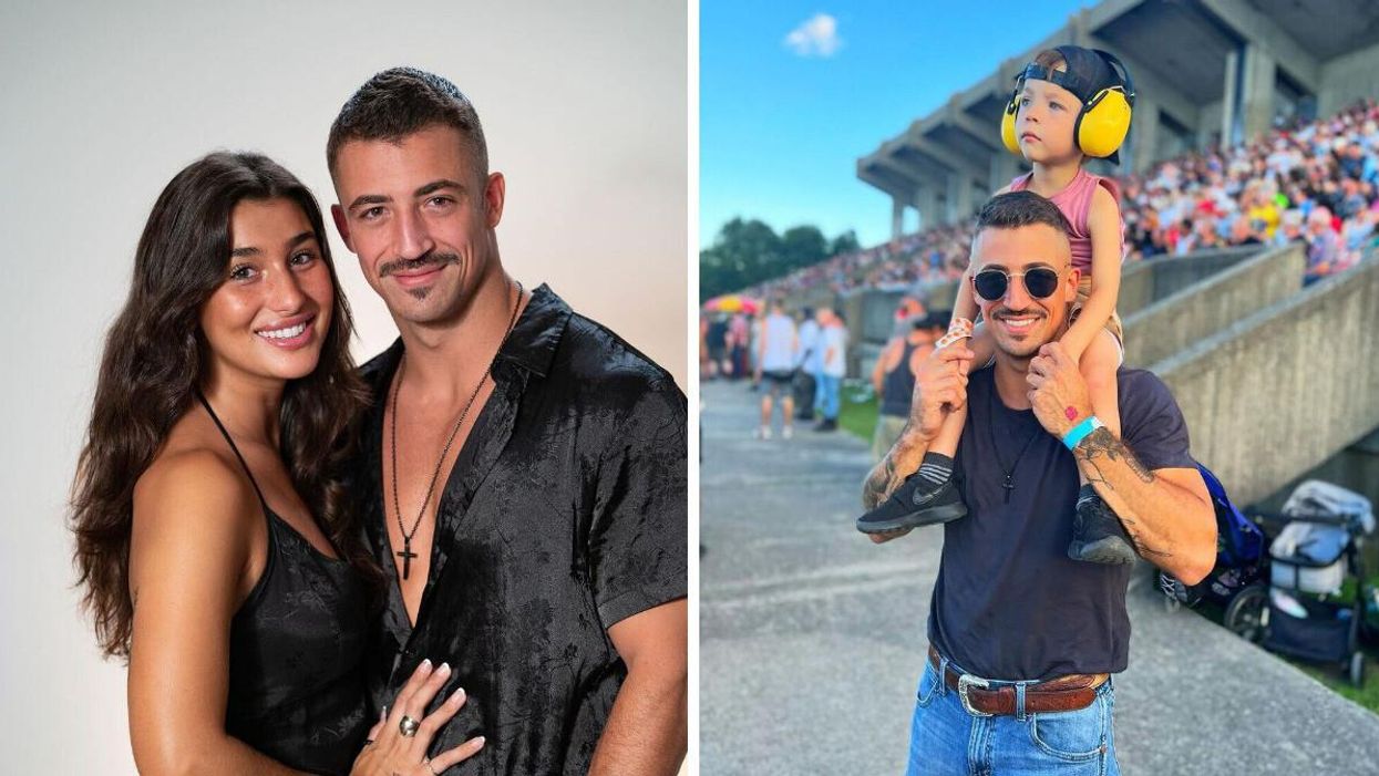 Claudia et Jimy d'OD Martinique. Droite : Jimy d'OD et son garçon.