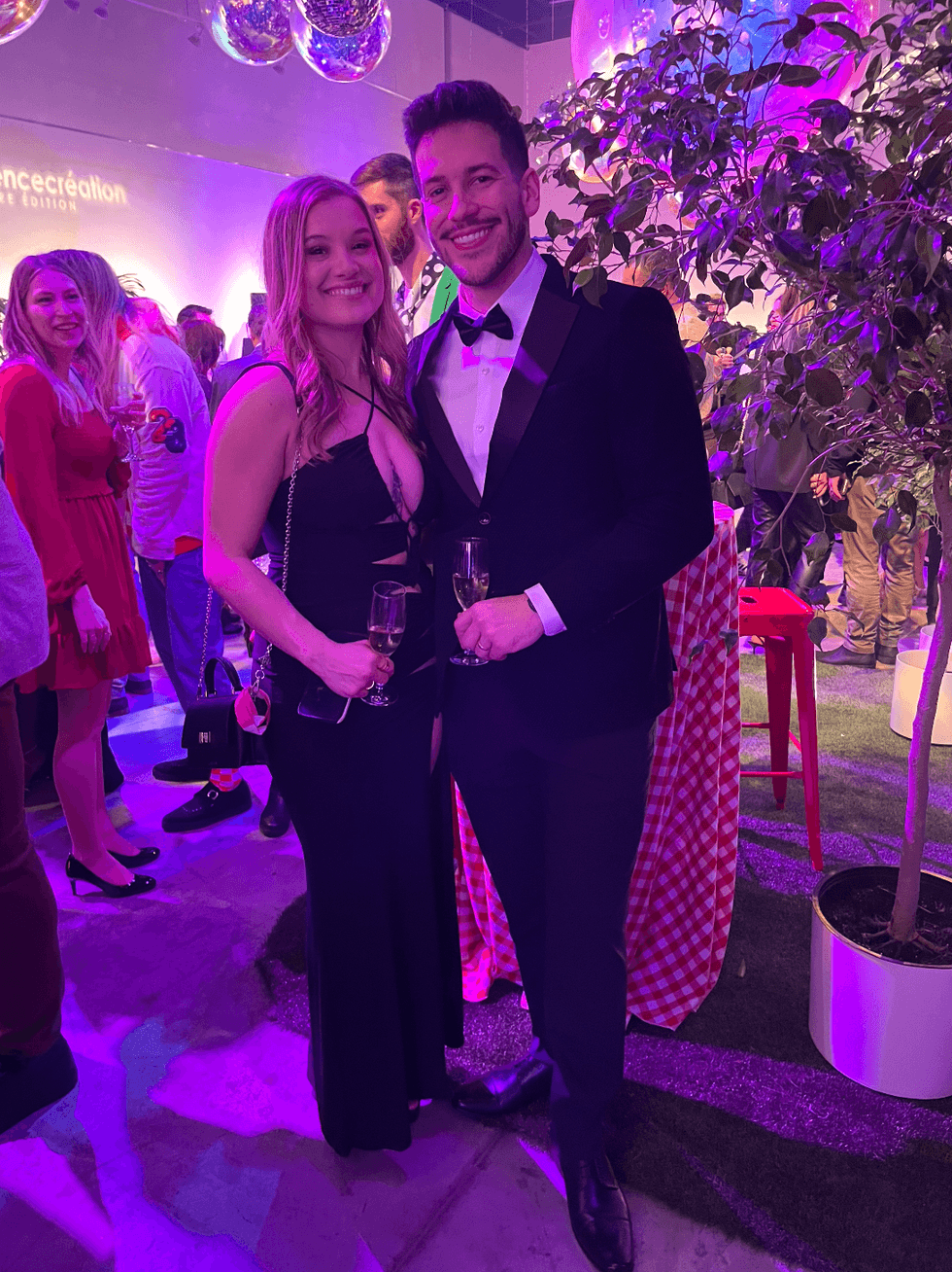 Claudie Mercier et Mathieu Pellerin.