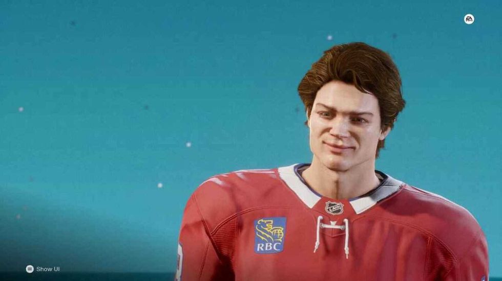 Cole Caufield dans NHL 27.