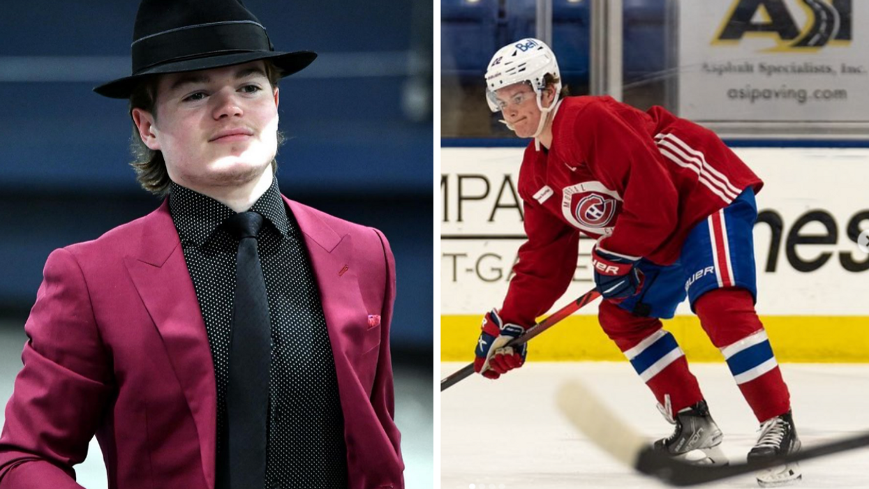 Cole Caufield du Canadien de Montréal.