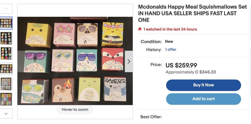 Collection de Squishmallows.