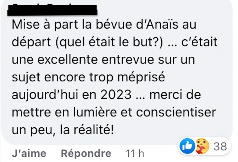 Commentaire d'internaute.