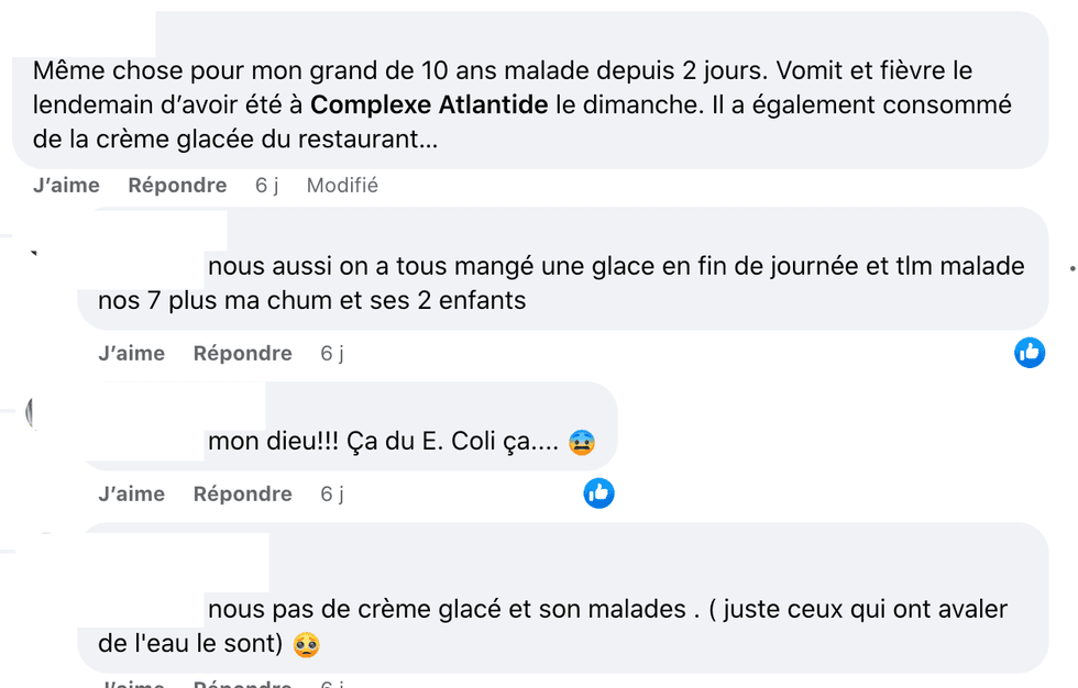 Commentaires de la page Spotted st-j\u00e9rome sur Facebook.