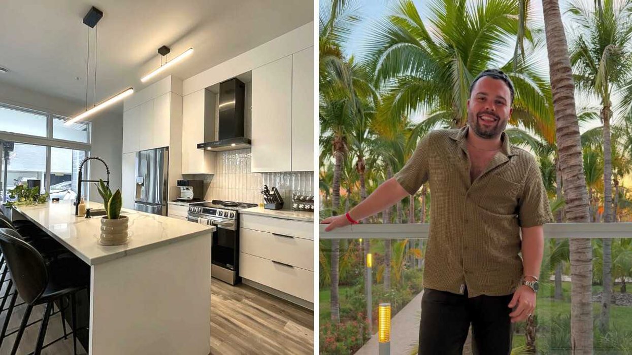 Condo à vendre à Candiac. Droite : Brendan Mikan.