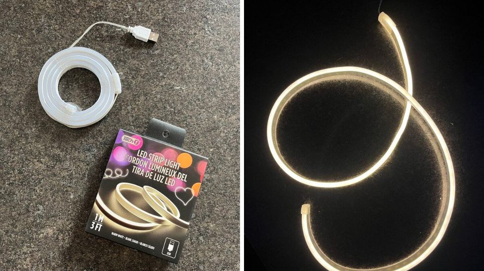 Cordon lumineux DEL du Dollarama.