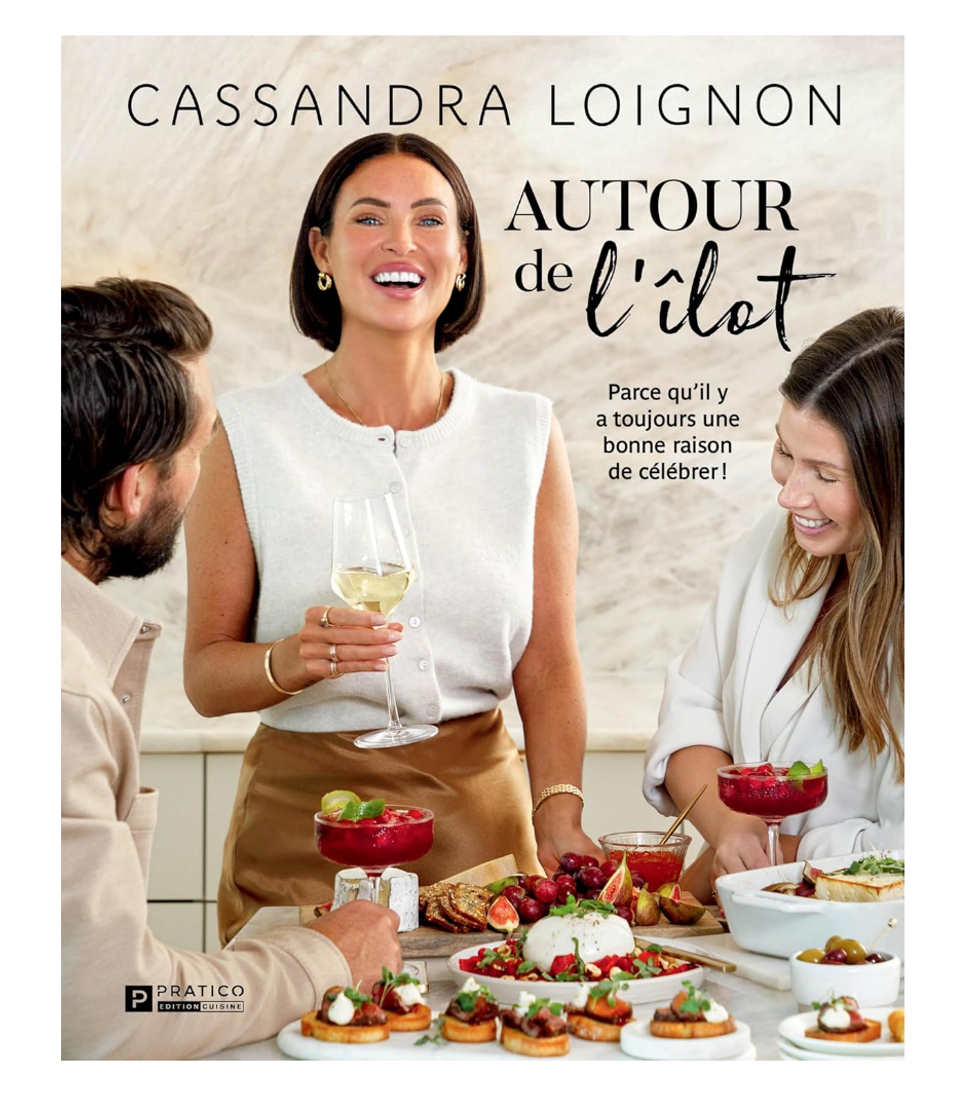 Couverture du livre \u00abAutour de l'\u00eelot : Parce qu'il y a toujours une bonne raison de c\u00e9l\u00e9brer \u00bb de Cassandra Loignon