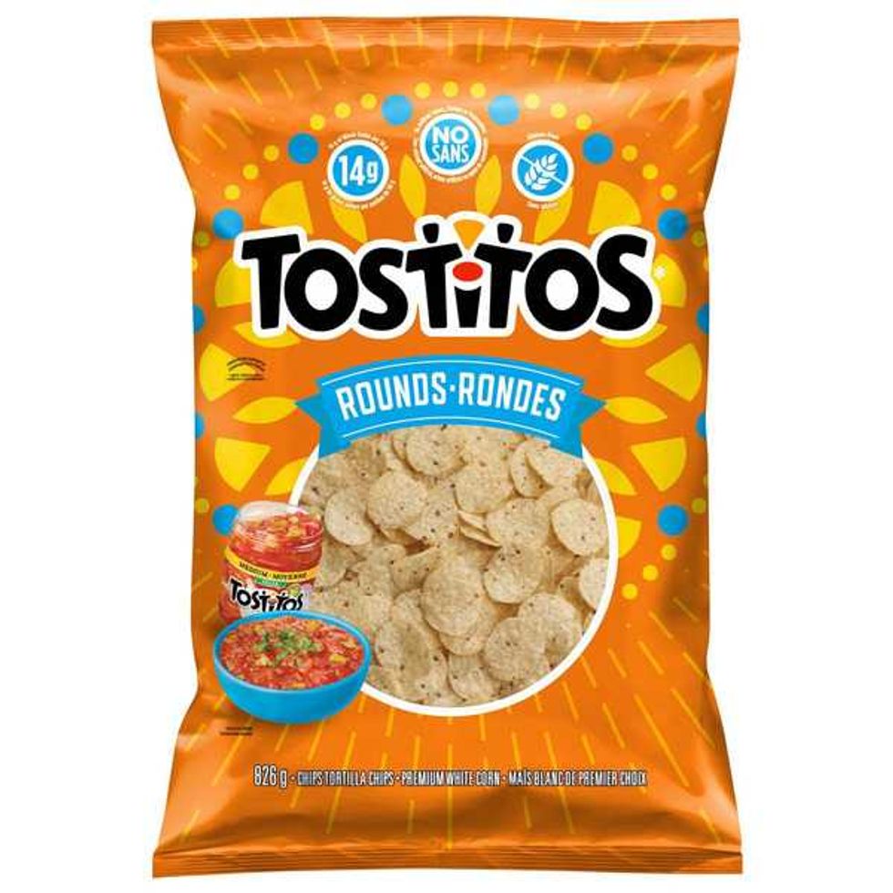 Croustilles de ma\u00efs Tostitos sur le site de Costco