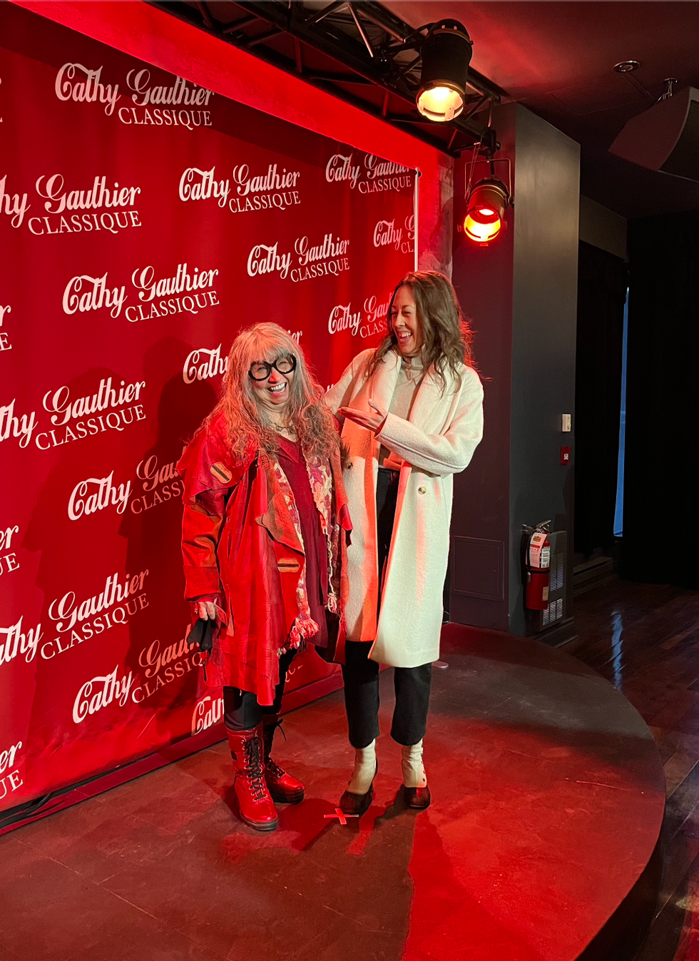 Cynthia Wu-Maheux et Louison Danis.