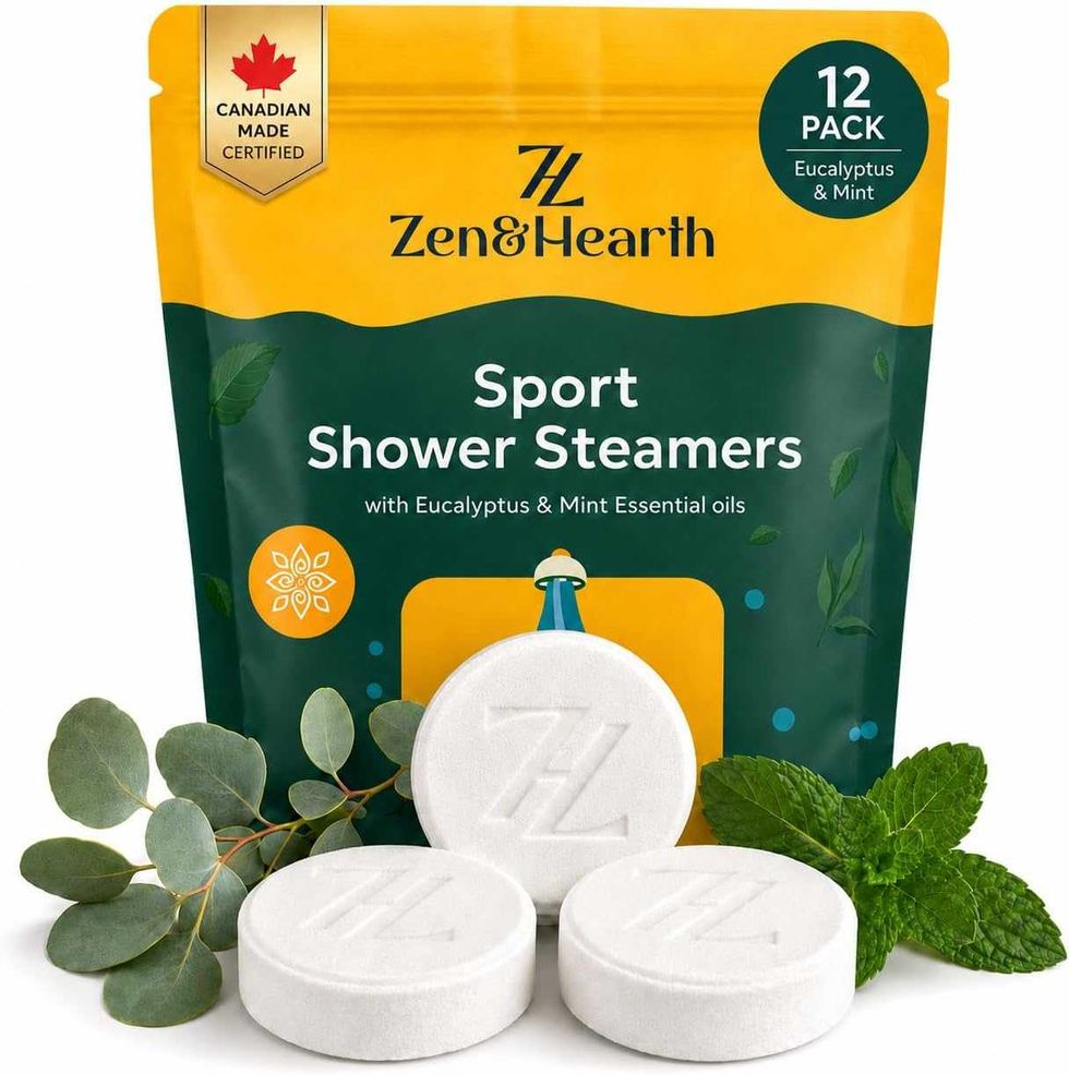D\u00e9froisseurs vapeur \u00e0 l\u2019eucalyptus et \u00e0 la menthe con\u00e7us pour transformer la douche en moment de d\u00e9tente inspir\u00e9 du spa \u00e0 vendre sur Amazon Canada.