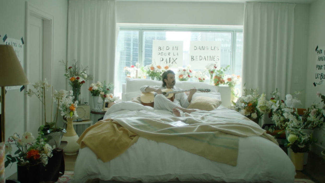 Damien Robitaille lance une chanson avec le lait sans lactose