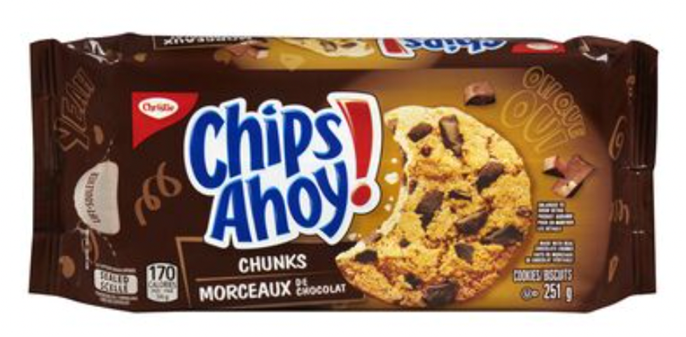 Des biscuits au chocolat.