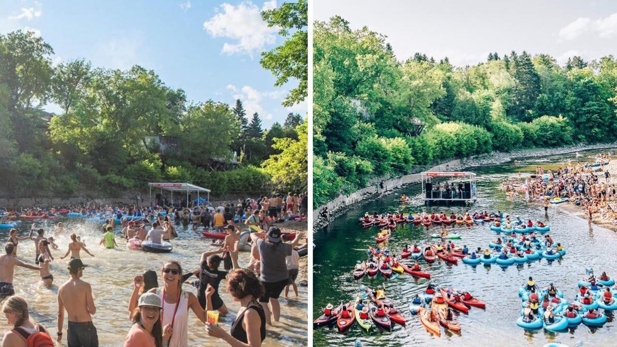 Des festivaliers au Festif! de Baie-Saint-Paul.