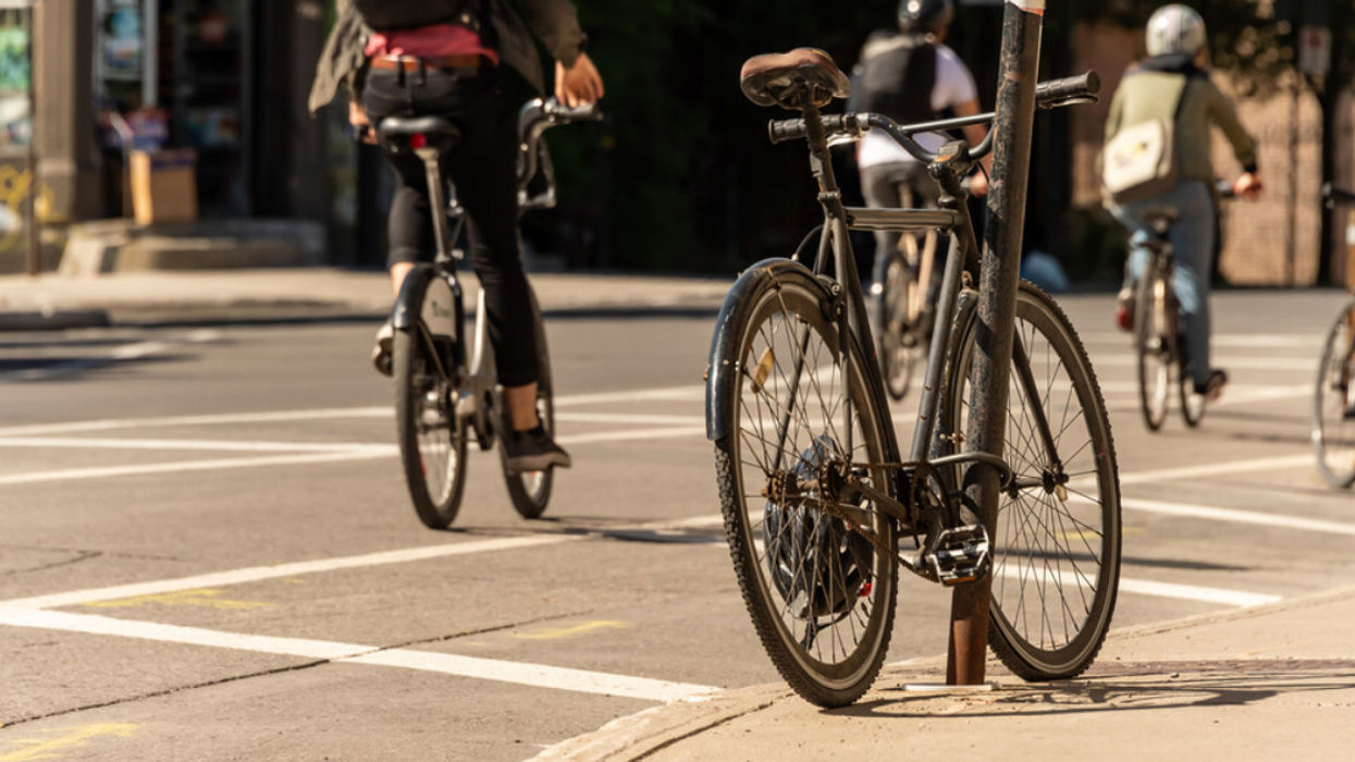 Des vélos à Montréal.
