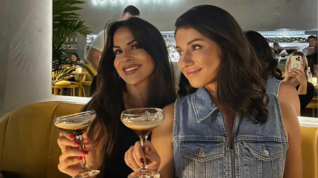 Deux personnes au Babacool à Montréal.