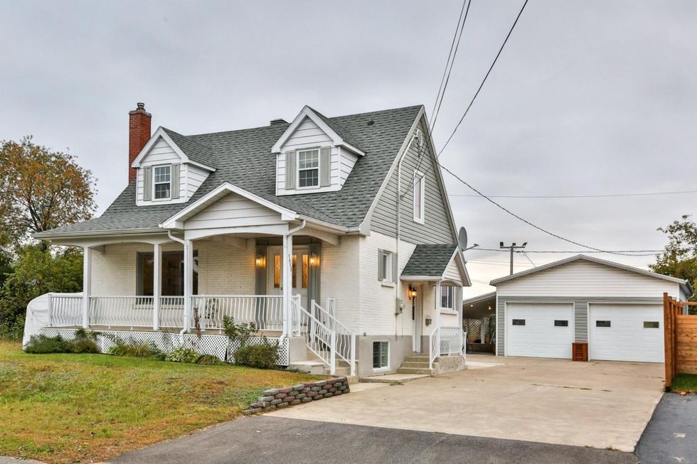 Devanture de la maison.