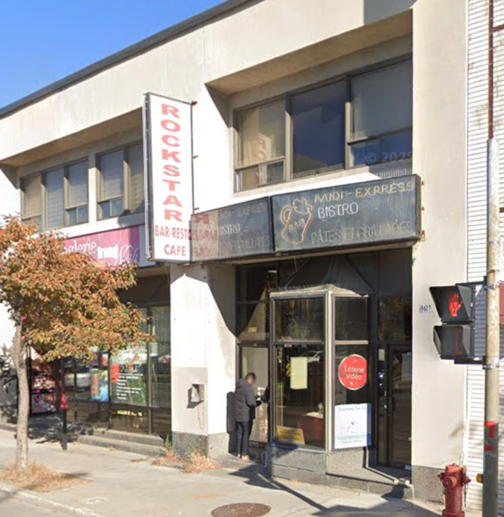 Devanture du restaurant Bar Lounge Rockstar / Gourmets des \u00celes \u00e0 Montr\u00e9al.