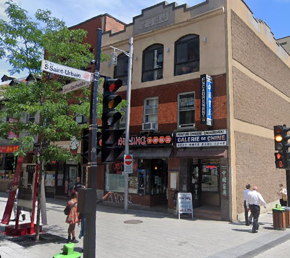 Devanture du Restaurant Beijing.