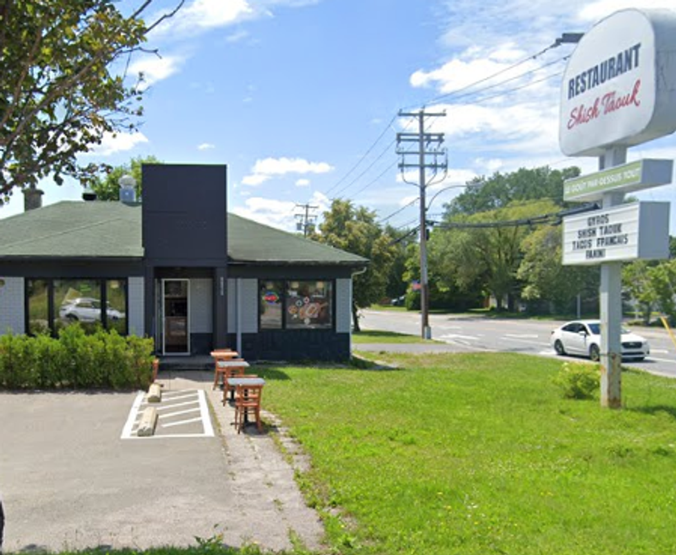 Devanture du Shishtaouk de la capitale.