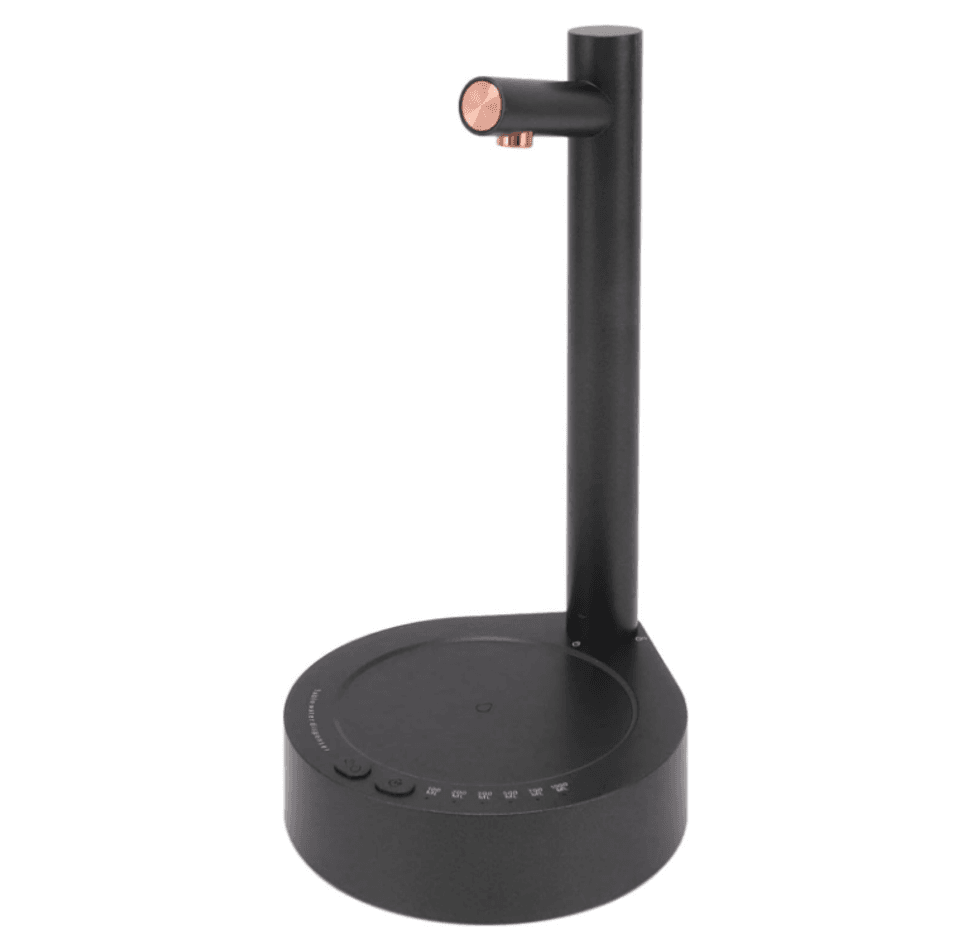 Distributeur \u00e0 eau \u00e9lectrique portable.