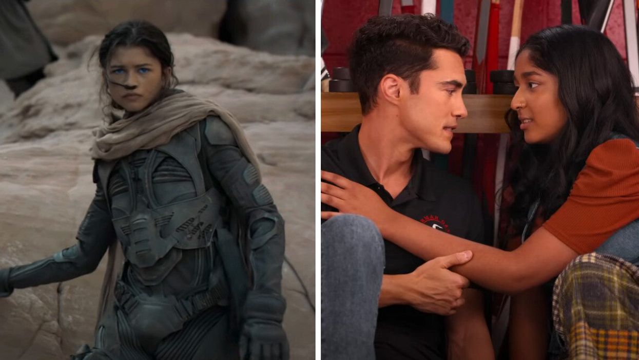 Dune. Droite : Never Have I Ever saison 4.