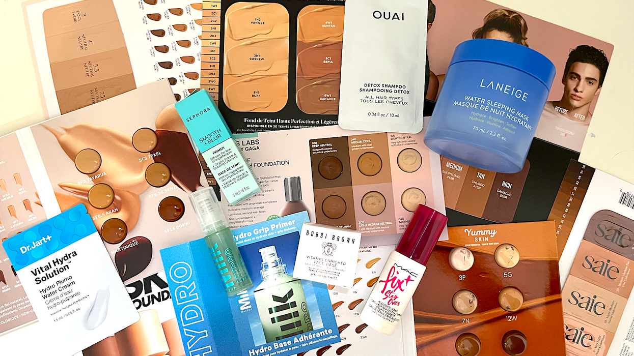 Échantillons de produits pour la peau et le teint de Sephora Canada.