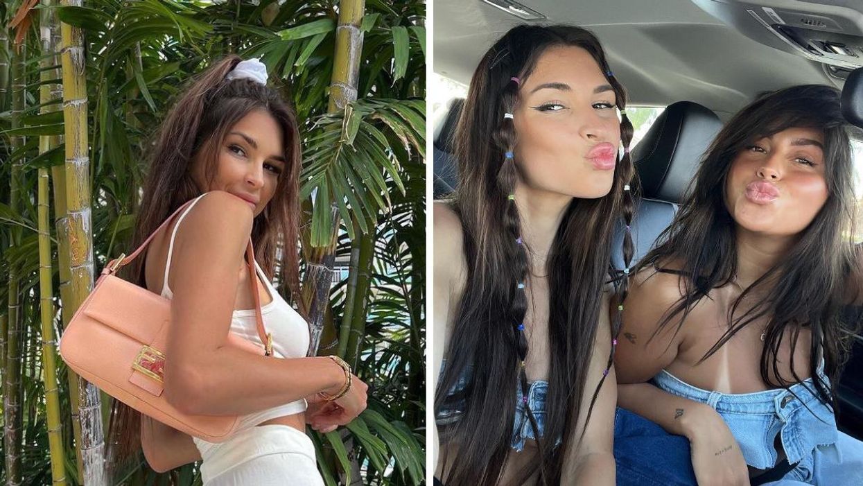 Élisabeth Rioux. Droite : Élisabeth Rioux et Claudia Tihan à Coachella 2022.