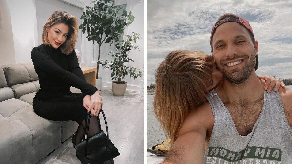 Éloïse Lafrenière d'OD Chez Nous. Droite : Éloïse et Étienne d'OD.