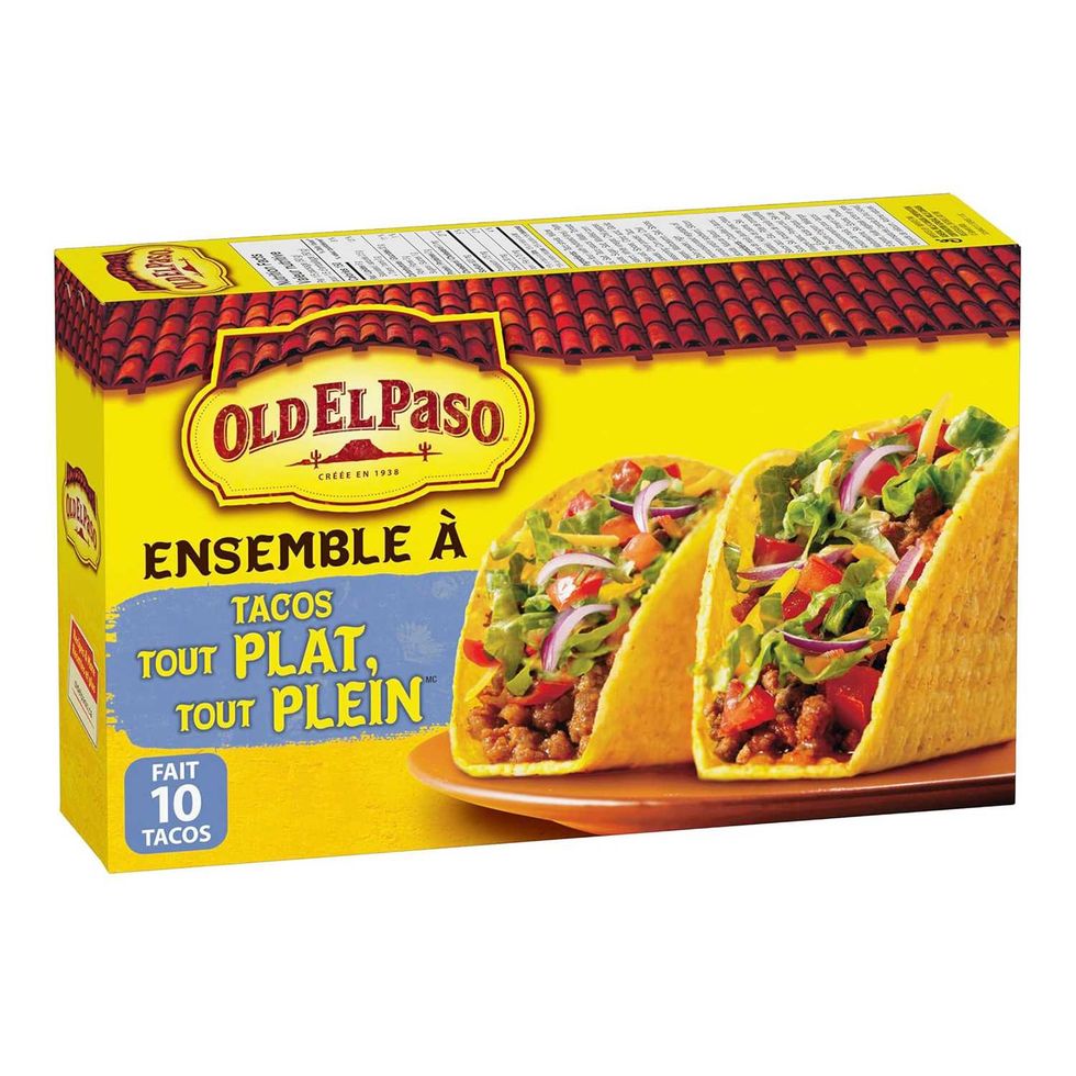Ensemble de tacos \u00e0 plat Old El Paso.