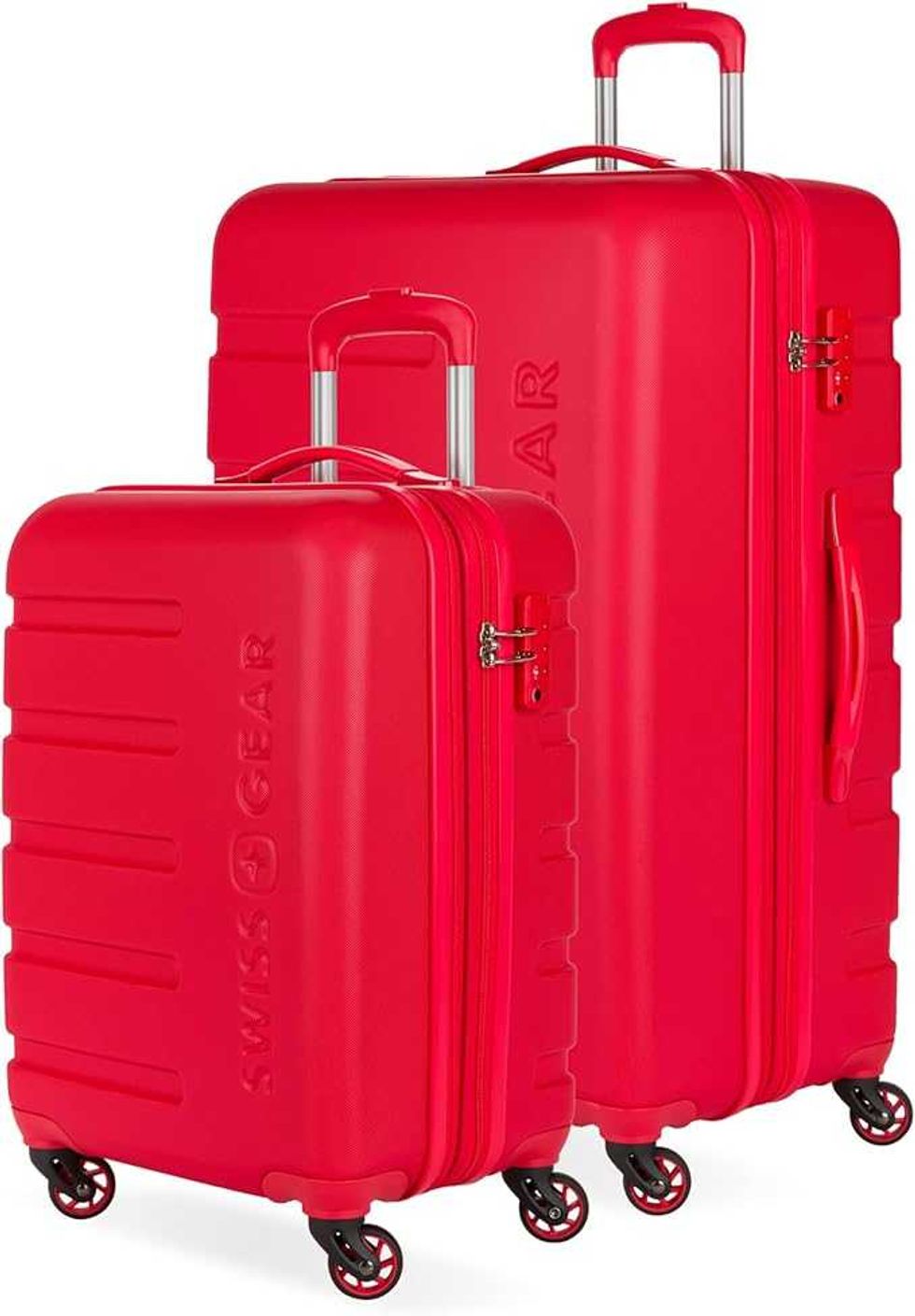 Ensemble de valises rigides SwissGear Signature 2 pi\u00e8ces en rabais sur Amazon Canada.
