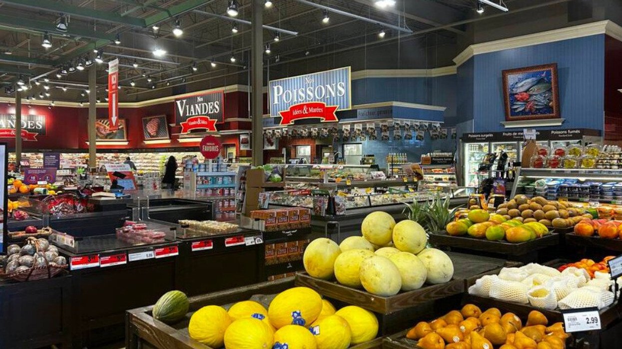 Épicerie Metro au Québec.
