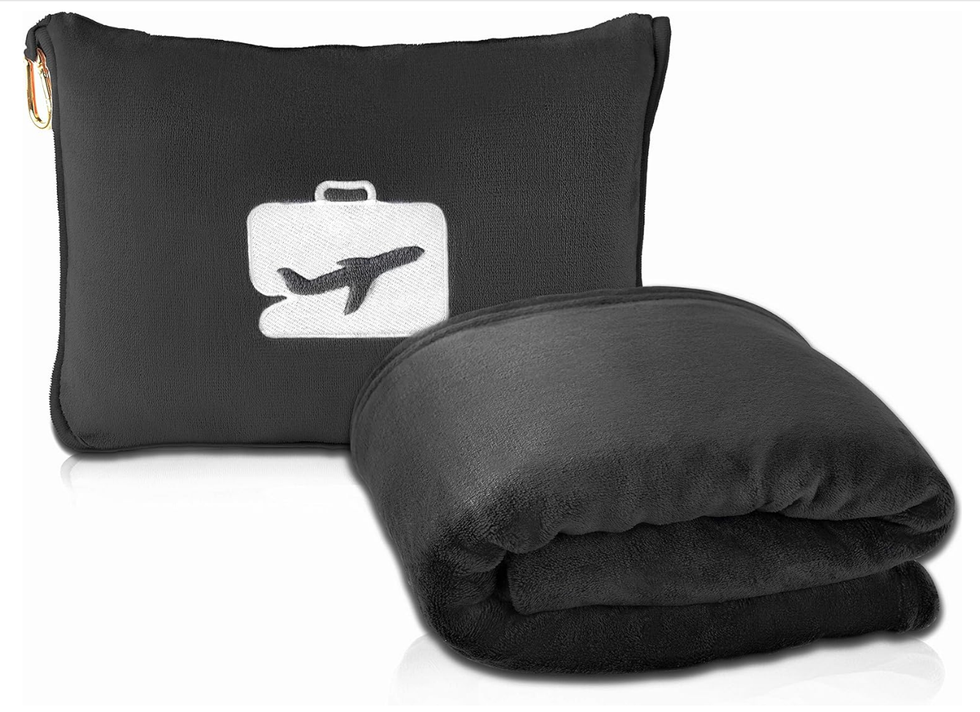 EverSnug Couverture et oreiller de voyage.