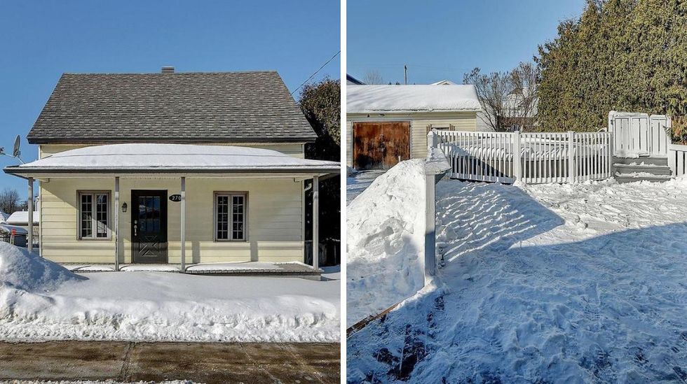 Ext\u00e9rieur de la maison ; Cour arri\u00e8re