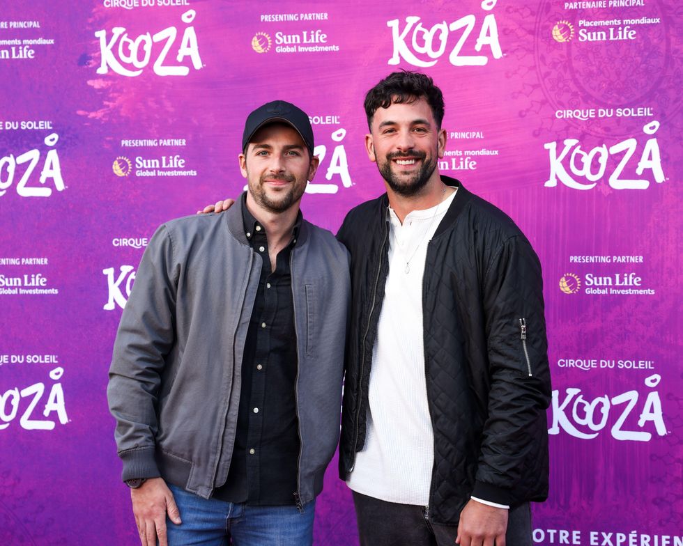 F\u00e9lix-Antoine Tremblay et son amoureux Danny.