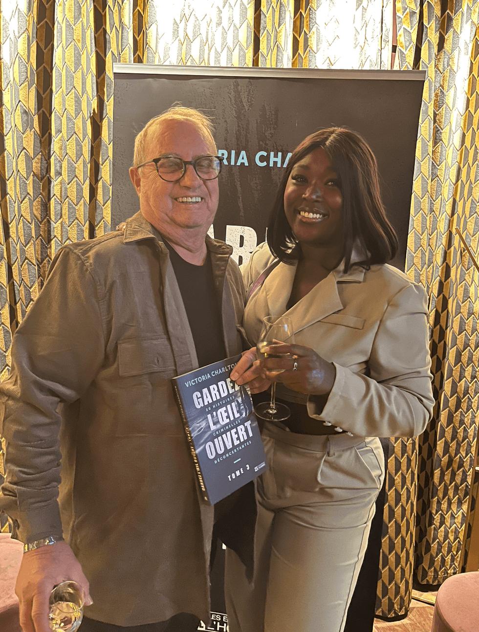 Fabienne Laferri\u00e8re et Doudou.