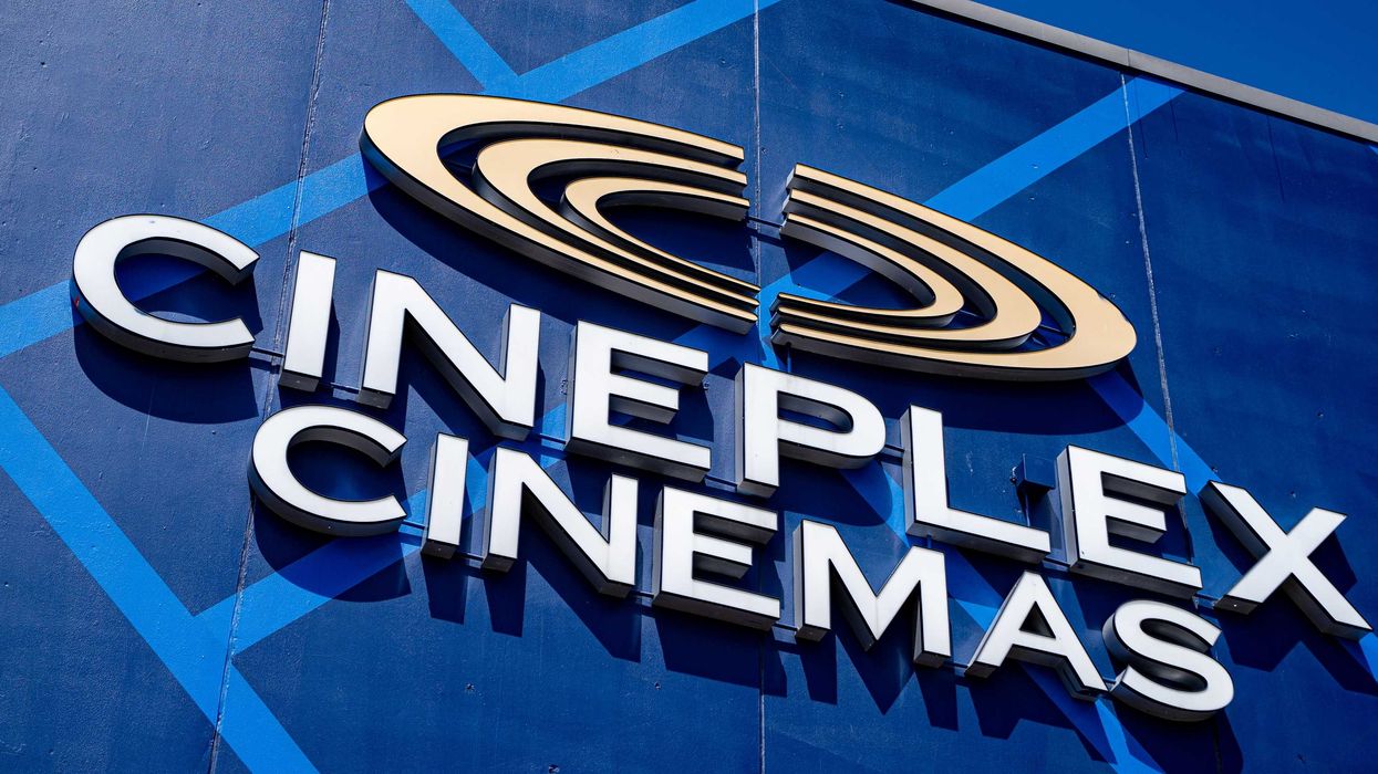 Façade d'un cinema Cineplex.