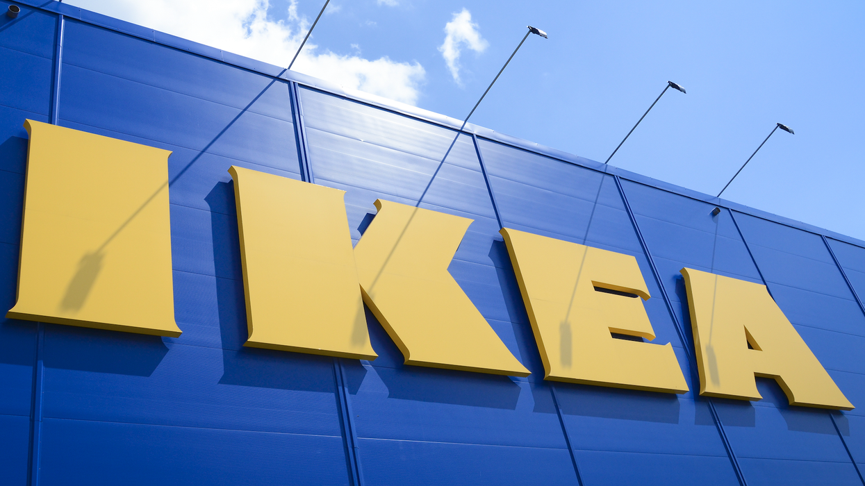 Façade d' un IKEA.