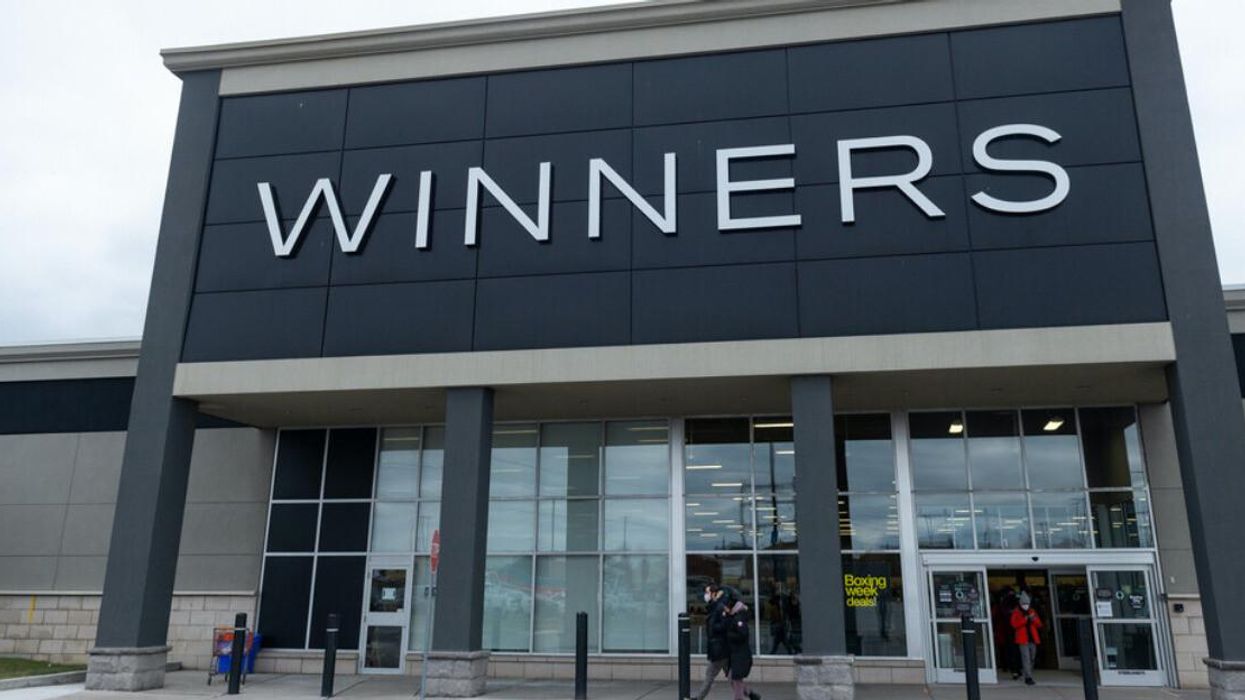 Façade d'un magasin Winners.