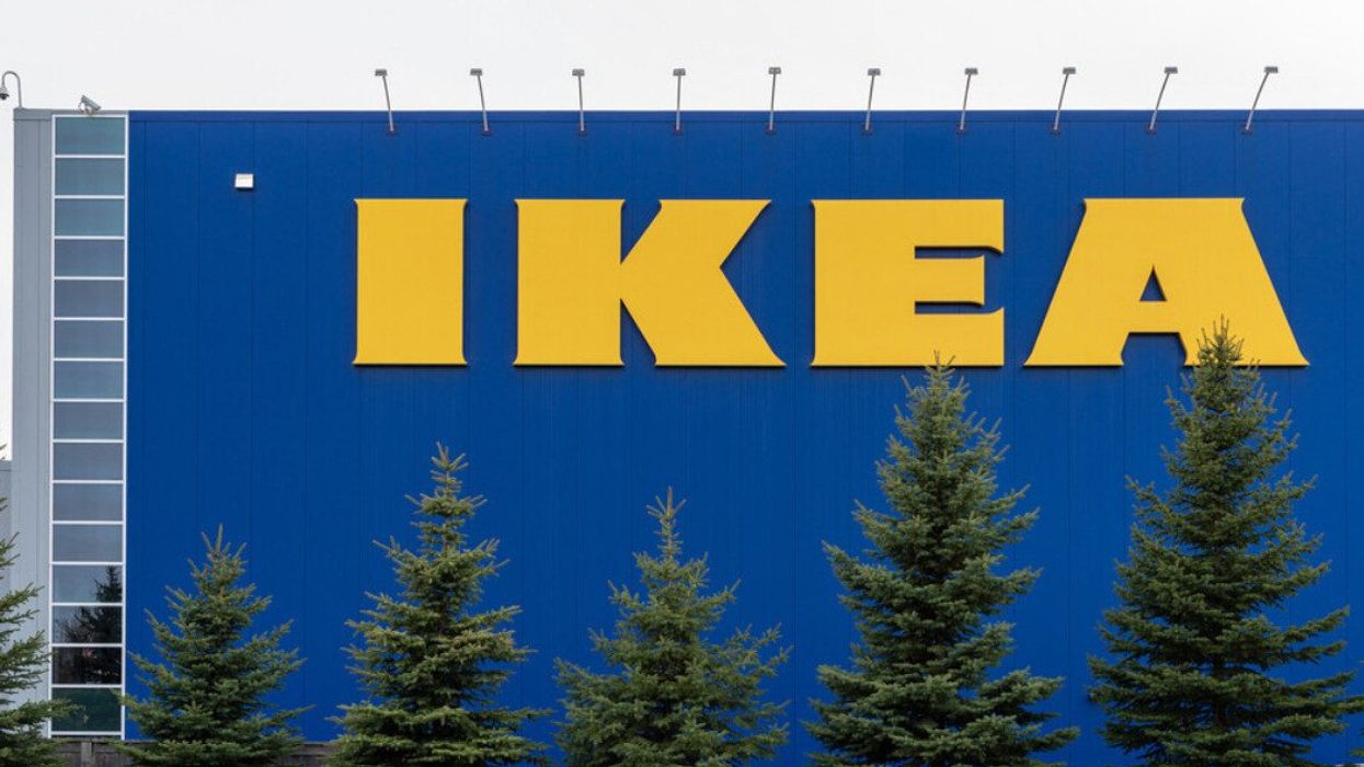 Façade d'une succursale IKEA.