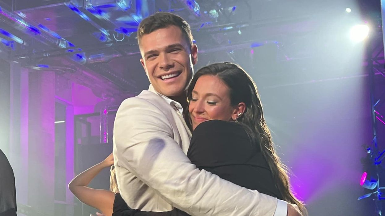 Félix et Solène, grands gagnants d'Occupation Double Mexique, lors de la finale.