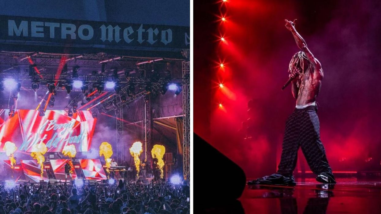 Festival Metro Metro. Droite : Lil Wayne.