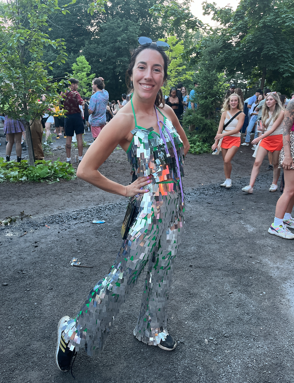 Festivali\u00e8re \u00e0 Osheaga 2023.