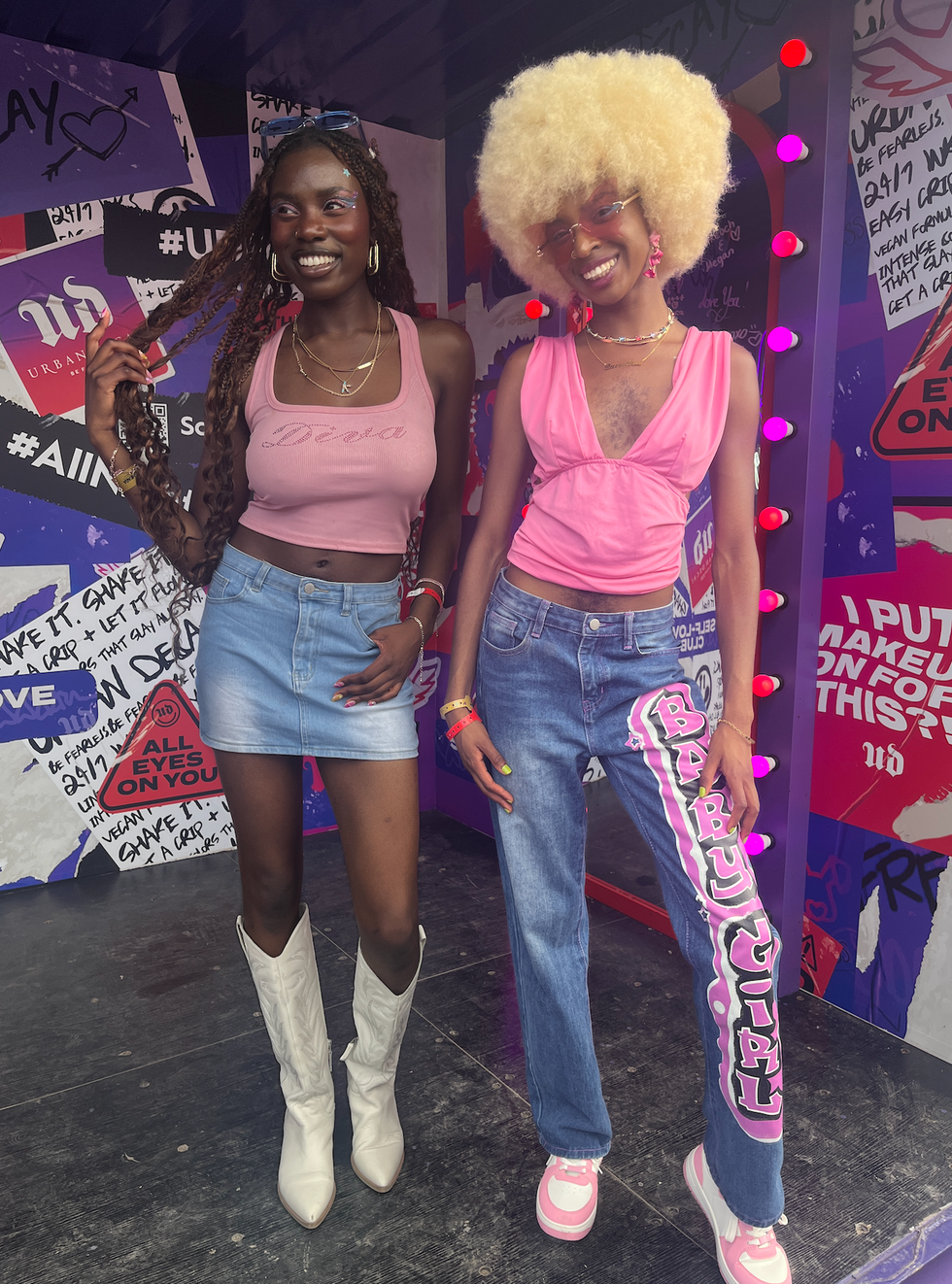 Festivali\u00e8res \u00e0 Osheaga 2023.